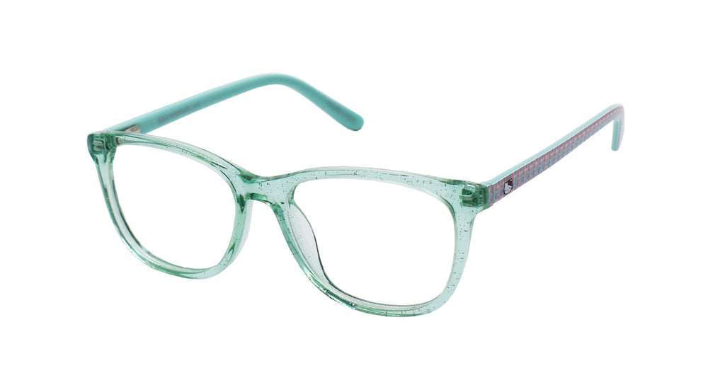 Hello Kitty 381 In Pink/Green/Folksy Gold Crystal