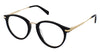 Jill Stuart 482 In Black/Black Tortoise/Amber