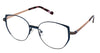 Jill Stuart 483 In Matte Black/Matte Dark Burgundry/Matte  Light Blue