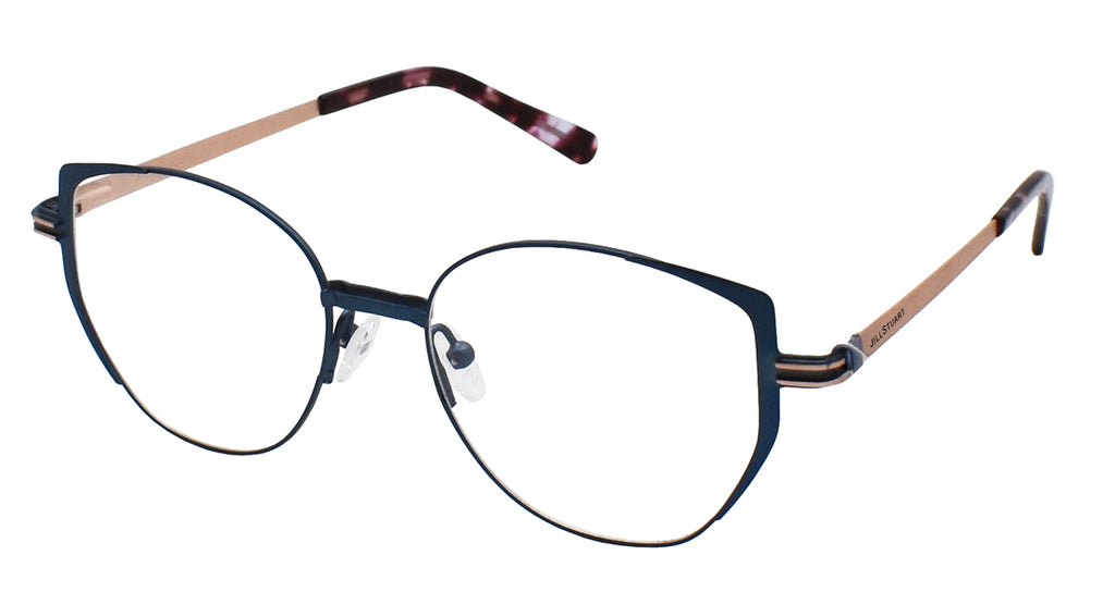 Jill Stuart 483 In Matte Black/Matte Dark Burgundry/Matte  Light Blue