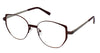 Jill Stuart 483 In Matte Black/Matte Dark Burgundry/Matte  Light Blue