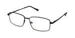 London Fog 524 In Shiny Silver/Semi Matte Black