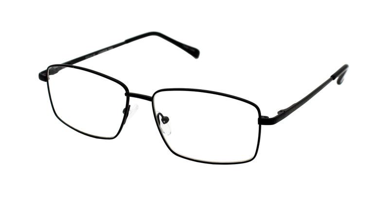 London Fog 524 In Shiny Silver/Semi Matte Black