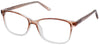 London Fog 626 In Brown Crystal/Clear Crystal
