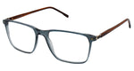 Moleskine 1263 In Crystal Grey Blue/Dark Blue /Brown Tortoise