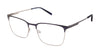 Perry Ellis 1363 In Black Gold/Blue Gunmetal/Gunmetal Silver