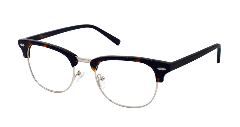 Perry Ellis 481 In Black Gunmetal/Havana Gold/Blue Silver