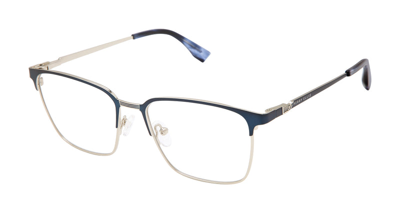 Perry Ellis 490 In Blue/Brown /Black